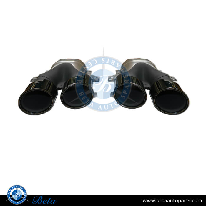 Exhaust Tips AMG E53 Black Color for Mercedes E-Class W213 2017-up models, Part Number 2134906705 / 2134906805 Exhaust Tips AMG E53 Black Color for Mercedes E-Class W213 2017-up models, Part Number 2134906705 / 2134906805